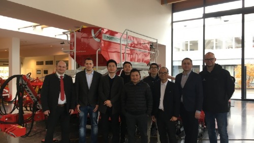 Компания TH-Group посетила заводы Пёттингер 